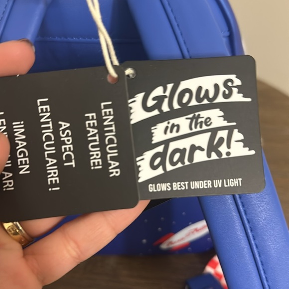 NWT Disney-Pixar Loungefly Toy Story Pizza Planet Space Entry Mini Backpack - Picture 8 of 12